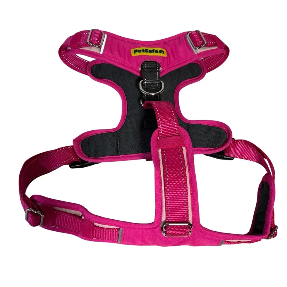 NWT PetSafe Easy Walk Comfort No-Pull Dog Harness Pink Size LG 75-130